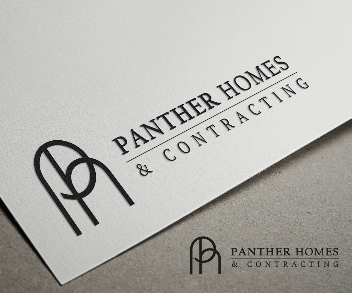 Logo Design by MVN Digital for Panther Homes & Contracting Ltd. | Design #9481700