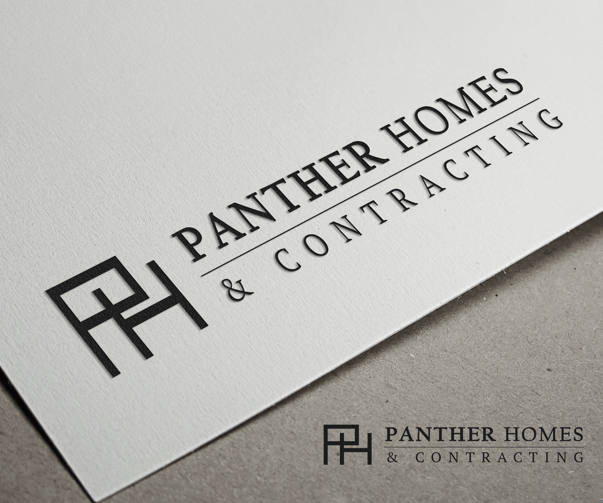 Logo Design by MVN Digital for Panther Homes & Contracting Ltd. | Design #9489646