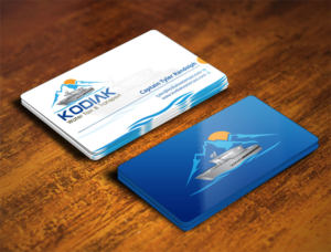 Business Card Design by Verified artistry (Design garden) for Kodiak Water Taxi and Transport | Design: #9493072