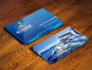 Business Card Design by Verified artistry (Design garden) for Kodiak Water Taxi and Transport | Design: #9493075
