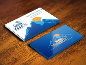 Business Card Design by Verified artistry (Design garden) for Kodiak Water Taxi and Transport | Design: #9493083