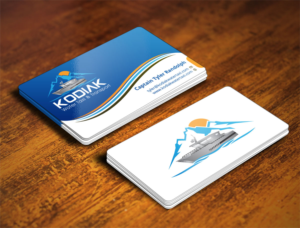 Business Card Design by Verified artistry (Design garden) for Kodiak Water Taxi and Transport | Design: #9493087