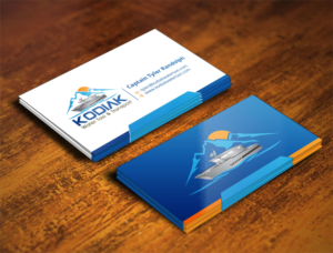 Business Card Design by Verified artistry (Design garden) for Kodiak Water Taxi and Transport | Design: #9493099