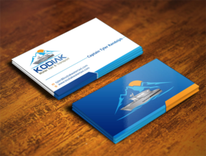 Diseño de Tarjeta de Presentación por Verified artistry (Design garden) para Kodiak Water Taxi and Transport | Diseño: #9493104
