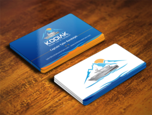 Diseño de Tarjeta de Presentación por Verified artistry (Design garden) para Kodiak Water Taxi and Transport | Diseño: #9493108