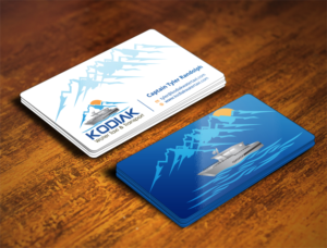 Diseño de Tarjeta de Presentación por Verified artistry (Design garden) para Kodiak Water Taxi and Transport | Diseño: #9493292