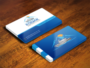 Diseño de Tarjeta de Presentación por Verified artistry (Design garden) para Kodiak Water Taxi and Transport | Diseño: #9493297