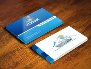 Diseño de Tarjeta de Presentación por Verified artistry (Design garden) para Kodiak Water Taxi and Transport | Diseño: #9493298