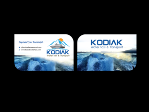 Business Card Design by Creations Box 2015 for Kodiak Water Taxi and Transport | Design: #9492705
