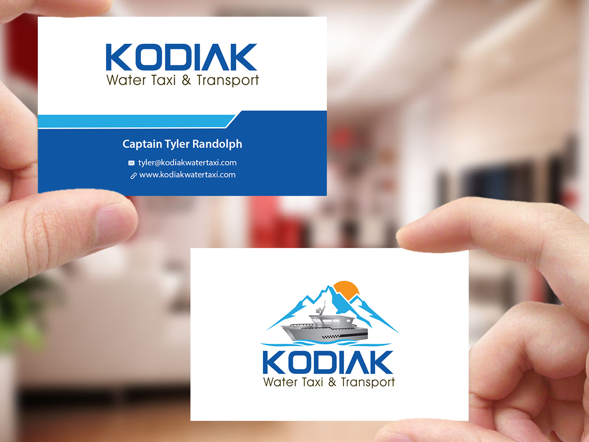 Business Card Design by Creations Box 2015 for Kodiak Water Taxi and Transport | Design #9492707