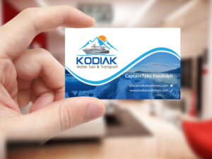 Business Card Design by Creations Box 2015 for Kodiak Water Taxi and Transport | Design: #9492709
