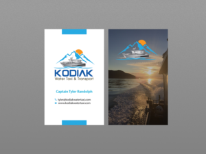 Business Card Design by Creations Box 2015 for Kodiak Water Taxi and Transport | Design: #9492712