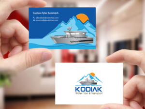 Design de Carte de Visite par Creations Box 2015 pour Kodiak Water Taxi and Transport | Design : #9492714