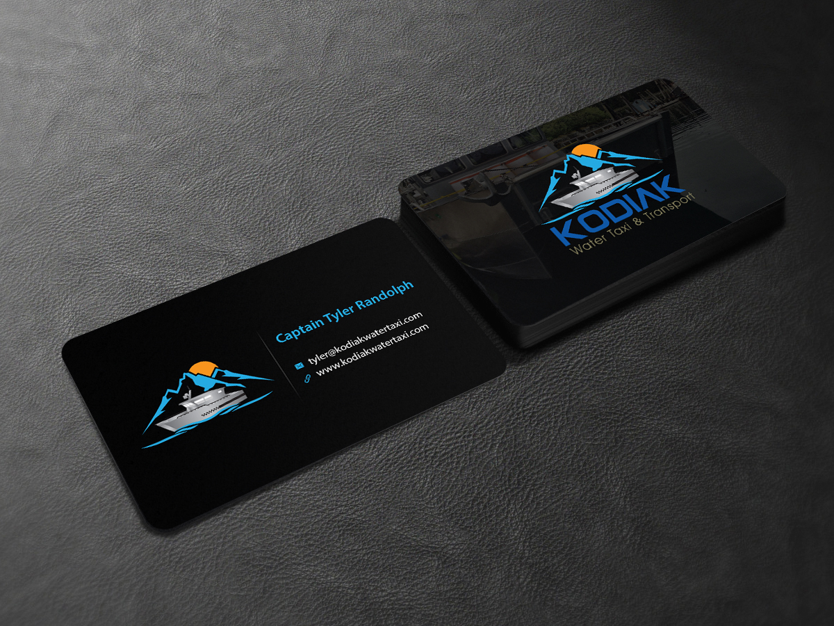 Business Card Design by Creations Box 2015 for Kodiak Water Taxi and Transport | Design #9497699