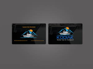 Design de Carte de Visite par Creations Box 2015 pour Kodiak Water Taxi and Transport | Design : #9497700