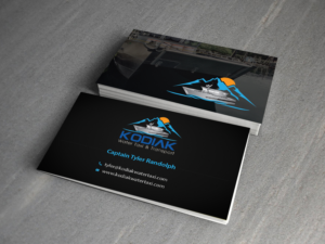 Design de Carte de Visite par Creations Box 2015 pour Kodiak Water Taxi and Transport | Design : #9497701