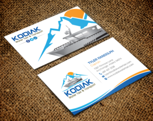 Diseño de Tarjeta de Presentación por chandrayaan.creative para Kodiak Water Taxi and Transport | Diseño: #9487139
