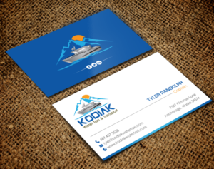 Diseño de Tarjeta de Presentación por chandrayaan.creative para Kodiak Water Taxi and Transport | Diseño: #9487144
