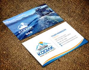 Diseño de Tarjeta de Presentación por chandrayaan.creative para Kodiak Water Taxi and Transport | Diseño: #9487336