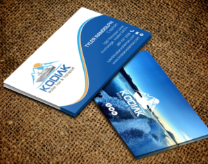 Business Card Design by chandrayaan.creative for Kodiak Water Taxi and Transport | Design: #9487343
