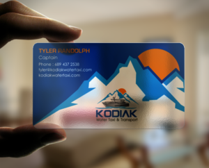 Business Card Design by chandrayaan.creative for Kodiak Water Taxi and Transport | Design: #9491270