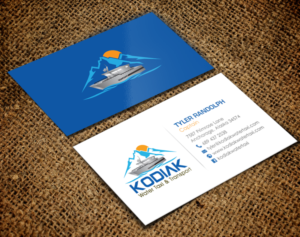 Business Card Design by chandrayaan.creative for Kodiak Water Taxi and Transport | Design: #9509211