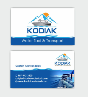 Business Card Design by IneseRo for Kodiak Water Taxi and Transport | Design: #9481683