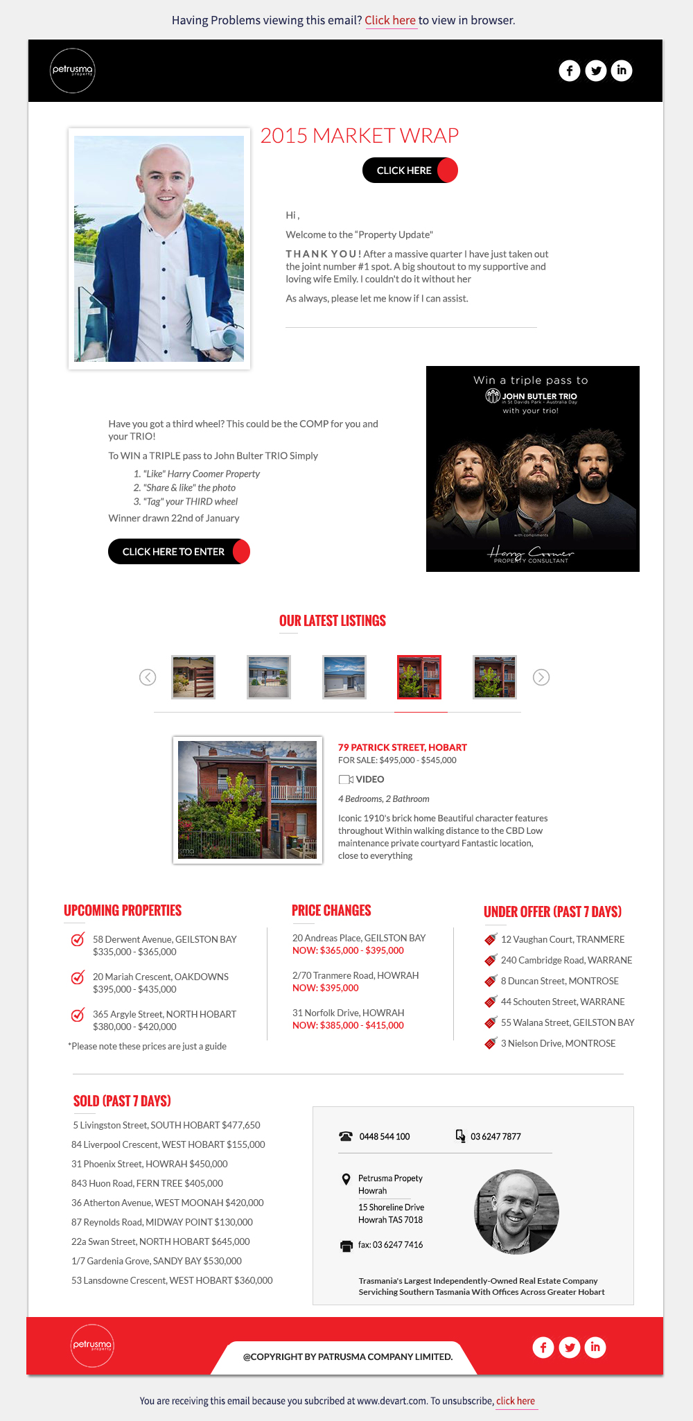 Email Marketing Design by Dabashes Adhikery for this project | Design #9503626