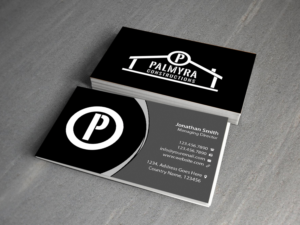 Visitenkarten-Design von Creations Box 2015 für Palmyra Constructions  | Design: #9564565