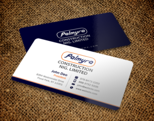 Visitenkarten-Design von Brand aid für Palmyra Constructions  | Design: #9603492