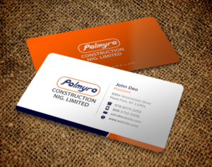 Visitenkarten-Design von Brand aid für Palmyra Constructions  | Design: #9603493