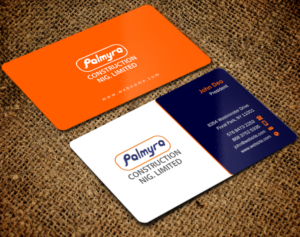 Diseño de Tarjeta de Presentación por Brand aid para Palmyra Constructions  | Diseño: #9603505