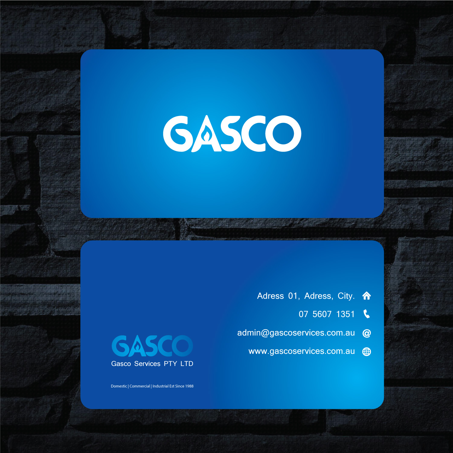 Business Card Design by GMWIRE for CHARLIE THE PLUMBER | Design #9521806