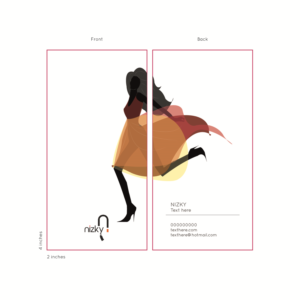 Business Card Design by Dania F.