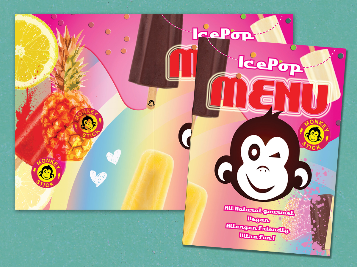 Design de Menu par sophy5913 pour MonkeyStick Marti | Design #9536820
