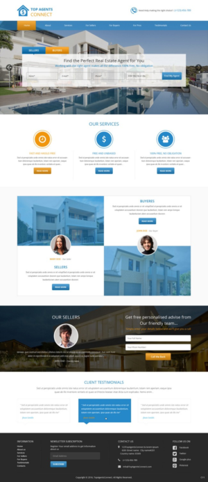 Web Design by pb for this project | Design: #9491406