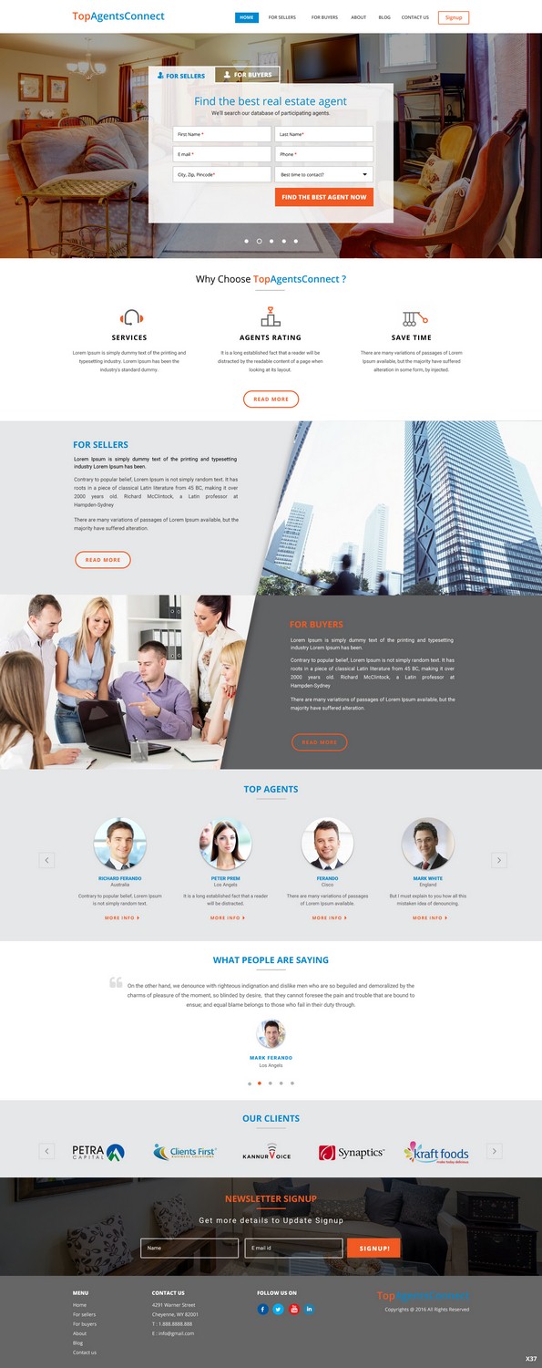 Web Design by pb for this project | Design #9501577