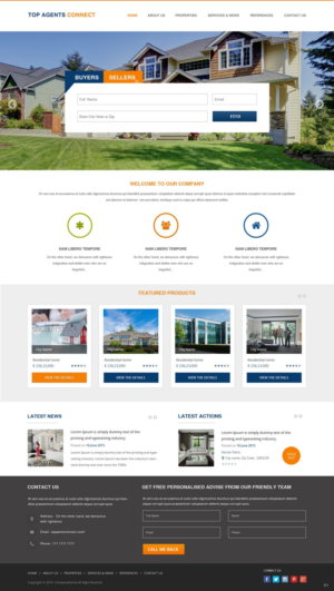Web Design by pb for this project | Design: #9501591
