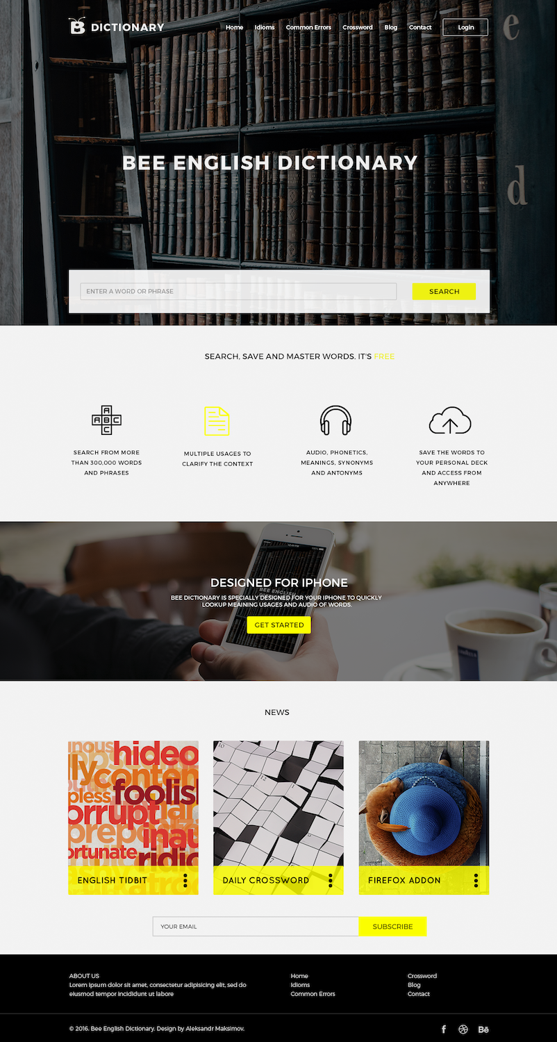 Web-Design von dii für dieses Projekt | Design #9506722