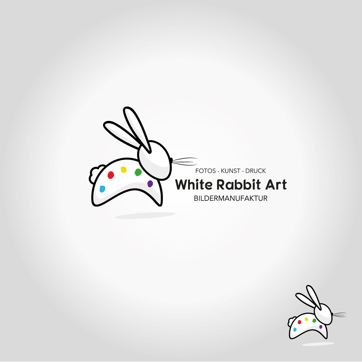 Logo Design by Cherisse for White Rabbit Art | Design #9479204