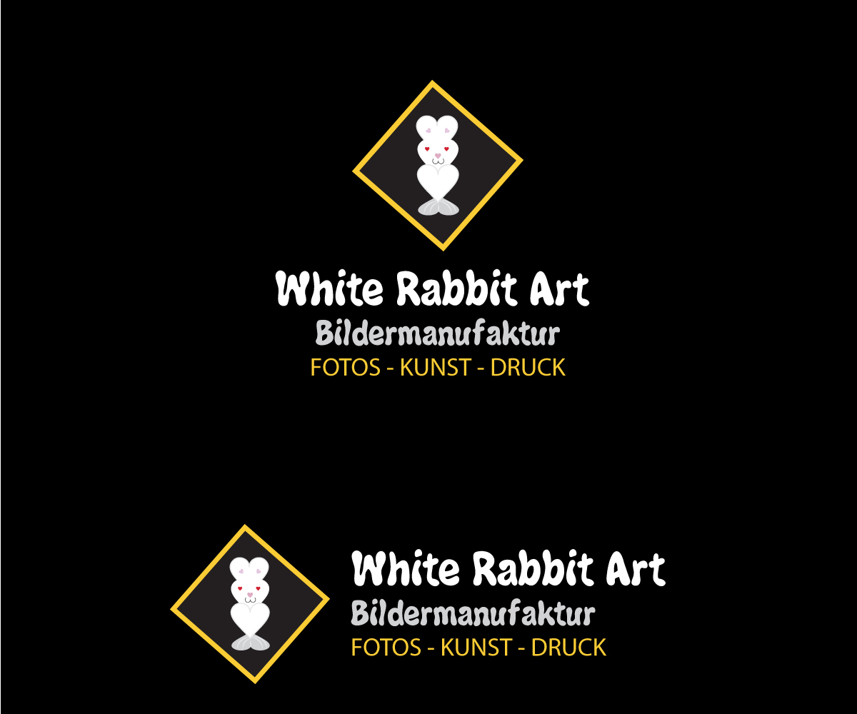 Logo Design by OnlineDesign for White Rabbit Art | Design #9492909