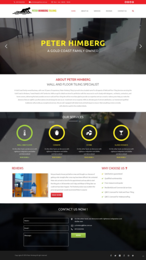 Web Design by pb for this project | Design: #9501421