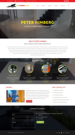 Web Design by pb for this project | Design: #9501423