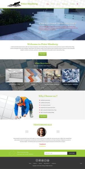 Web Design by pb for this project | Design: #9501425