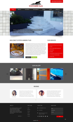 Web Design by pb for this project | Design: #9501443