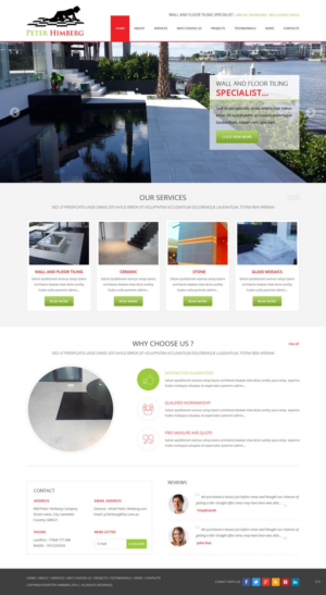 Web Design by pb for this project | Design: #9501446