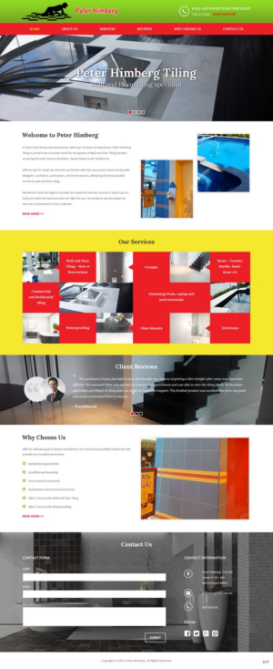 Web Design by pb for this project | Design: #9501449