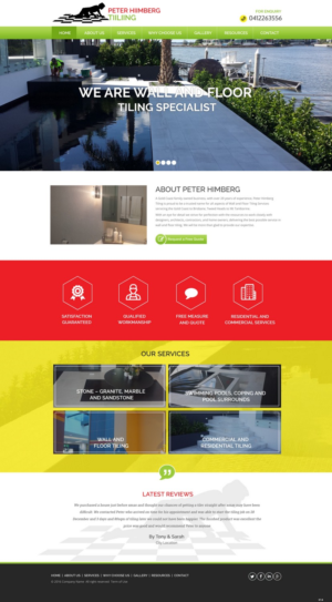 Web Design by pb for this project | Design: #9501450