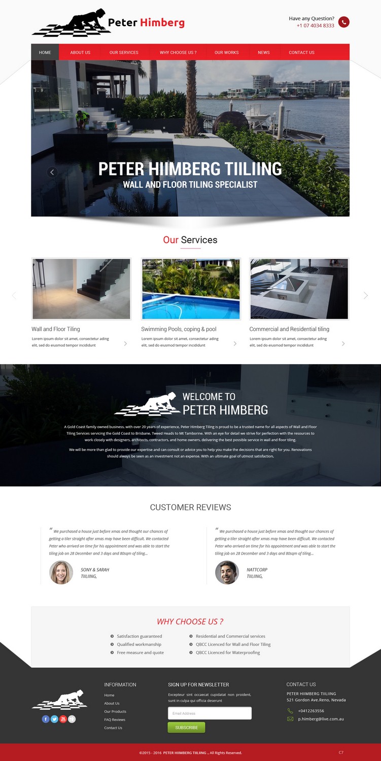 Diseño Web por pb para este proyecto | Diseño #9511826