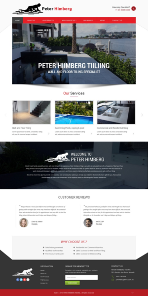 Web Design by pb for this project | Design: #9511826